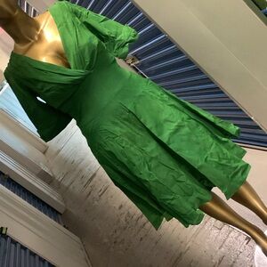Hunter Green Swing Dress